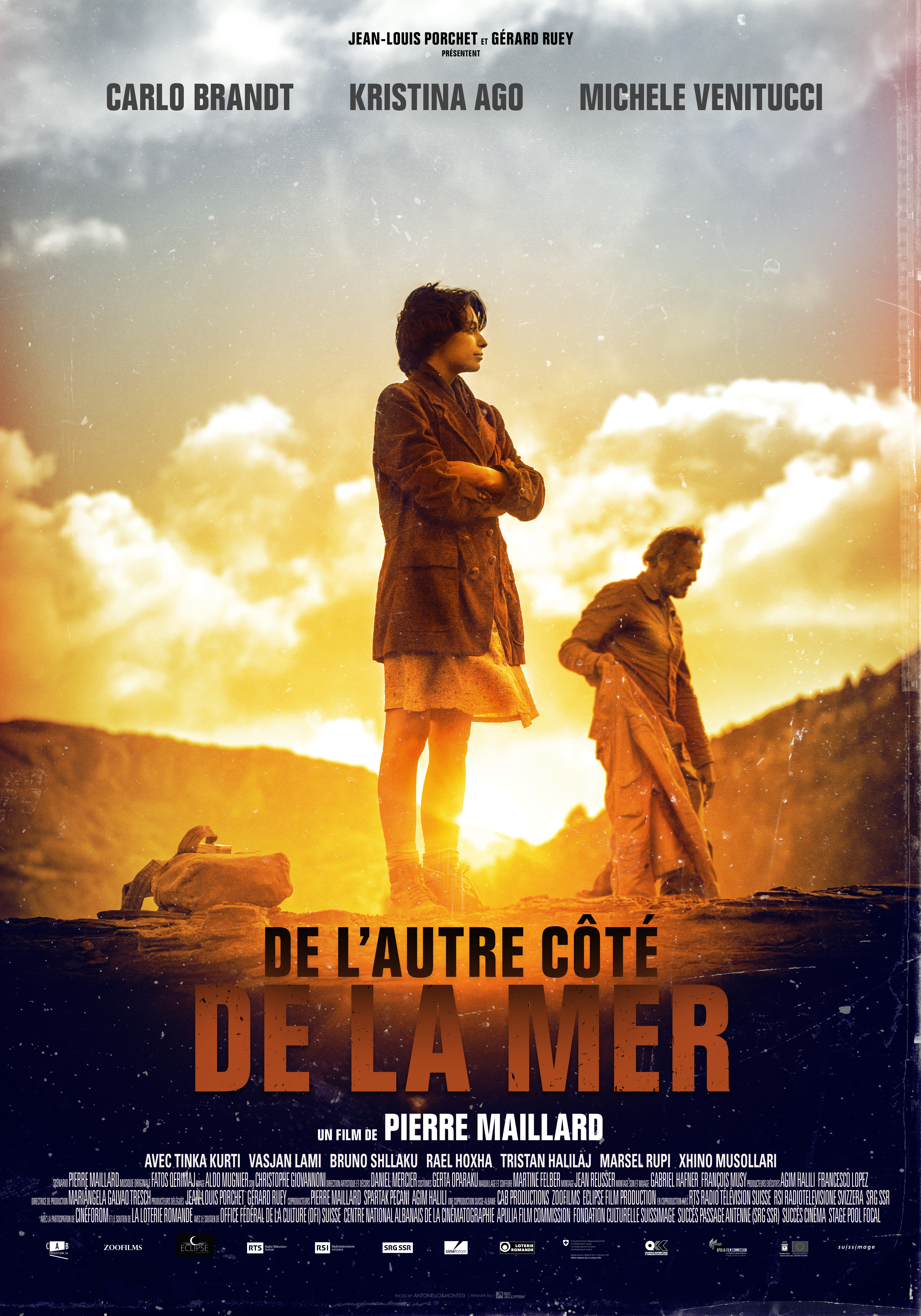 Distribution De L'autre Côté De La Mer De l’autre côte de la mer – Plakat – Gesellschaft Schweiz–Albanien